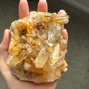Citrine Quartz Cluster